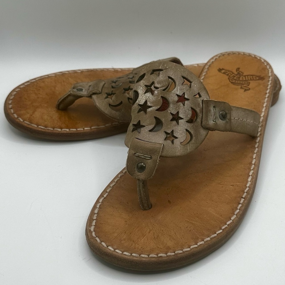 Freebird by Steven | Vallarta Leather Thong Sandal | size 9